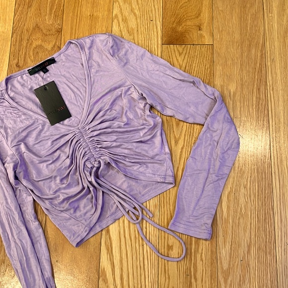 WILD CAT cinch front cropped top - Picture 4 of 7